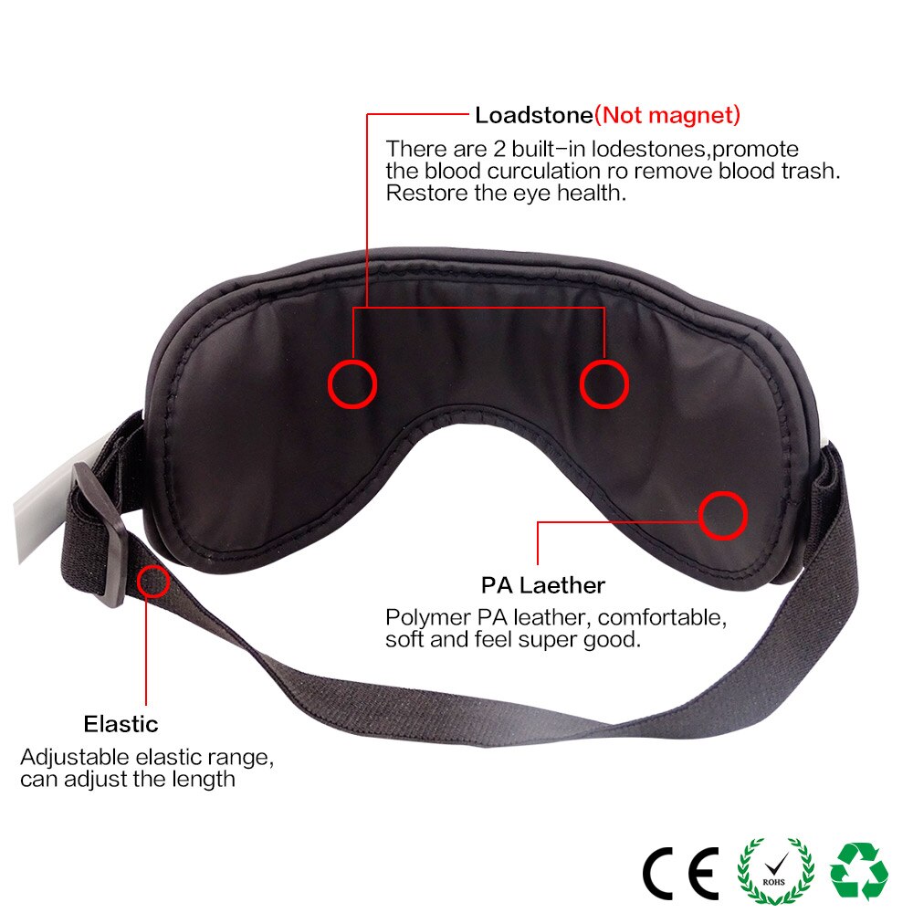 Elektrische Eye Massager Trillingen Slaapmasker Oogbescherming Ver Infrarood Bril Met Muziek Gezondheid En Schoonheid Anti Rimpel