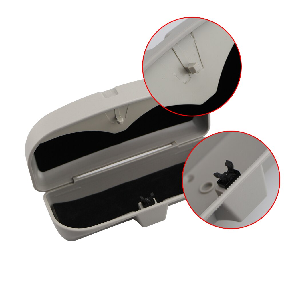 Carmilla bil solbrilleholder brilleveske bur oppbevaringsboks til mitsubishi asx outlander til toyota rav 4 c- hr chr carolla camry