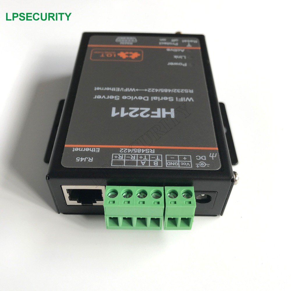 HF2211 système d'alarme GSM/PSTN de sécurité à domicile MIPSMCU avec 4 mo de Flash, support TCP/IP/Telnet/Modbus protocole TCP
