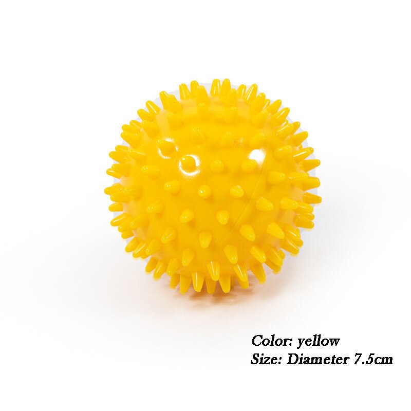 Yoga Fascia Grip Ball Foot Arm Waist Massage Relieve Stress Acupoint Pvc Hedgehog Balls Bodybuilding Whole Body Massage Unisex