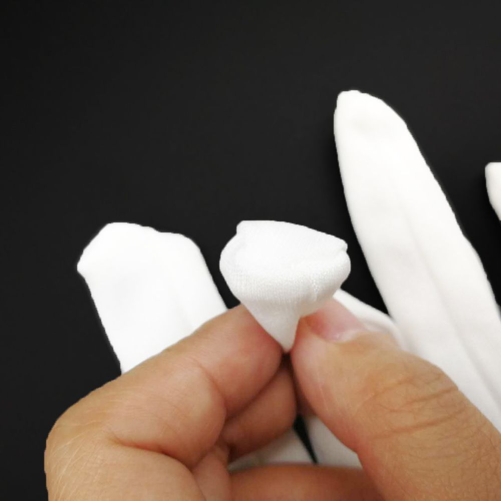 1 Pair Men White Formal Gloves Tuxedo Honor Guard Parade Santa Inspection