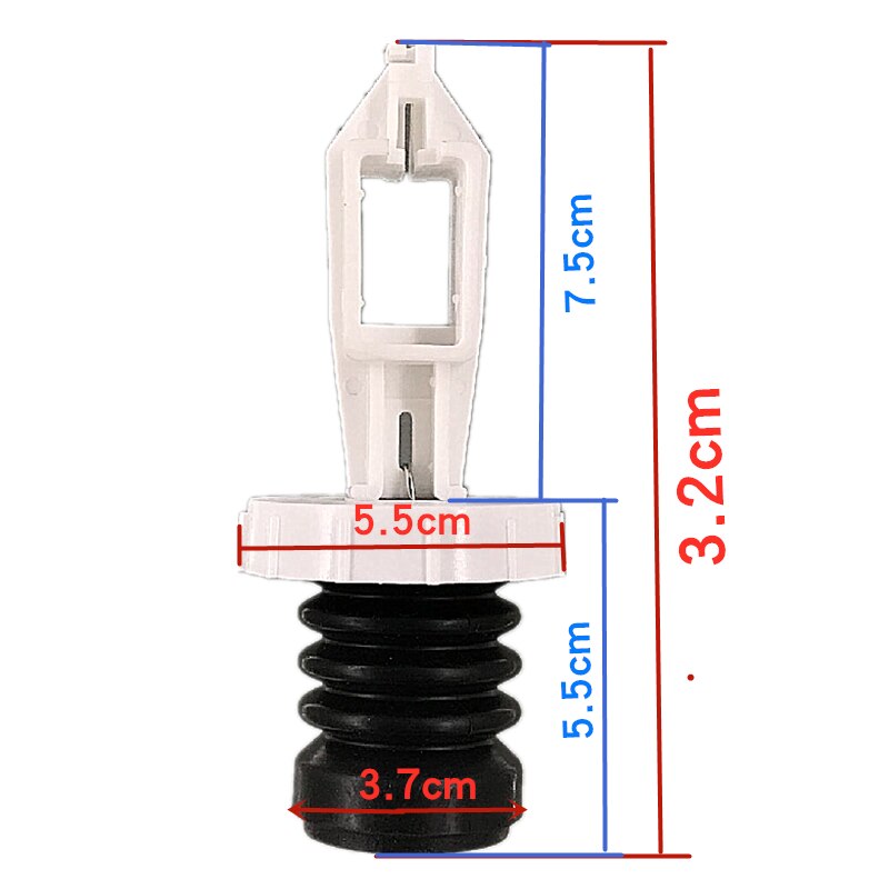 Washing machine drain valve core drain plug washing machine drain valve drain spring accessories water seal No.6