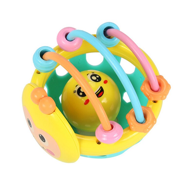Baby Toy Rattle ball Hand Knocking Bell Ball Toy Rattles Develop Baby Mobile Intelligence Baby Grasping Toy Hand Bell Juguetes