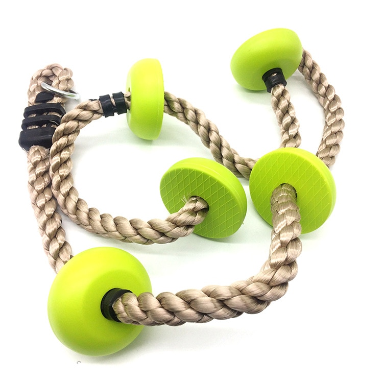 LK-90 Children's Plastic Knot Climbing Rope 2m PP 80kg Loading Safty Rope Outdoor Sports Playground Equipment