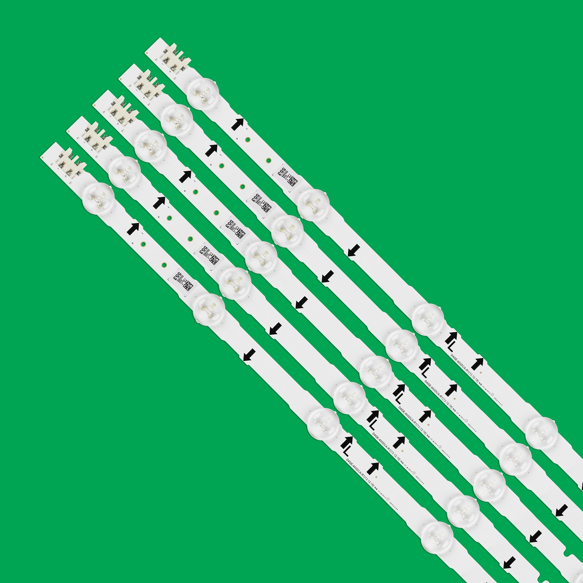 original 10 PCS/set LED backlight strip D4GE-400DCA-R1 R2 D4GE-400DCB-R1 R2 for CY-GH040CSLV5H