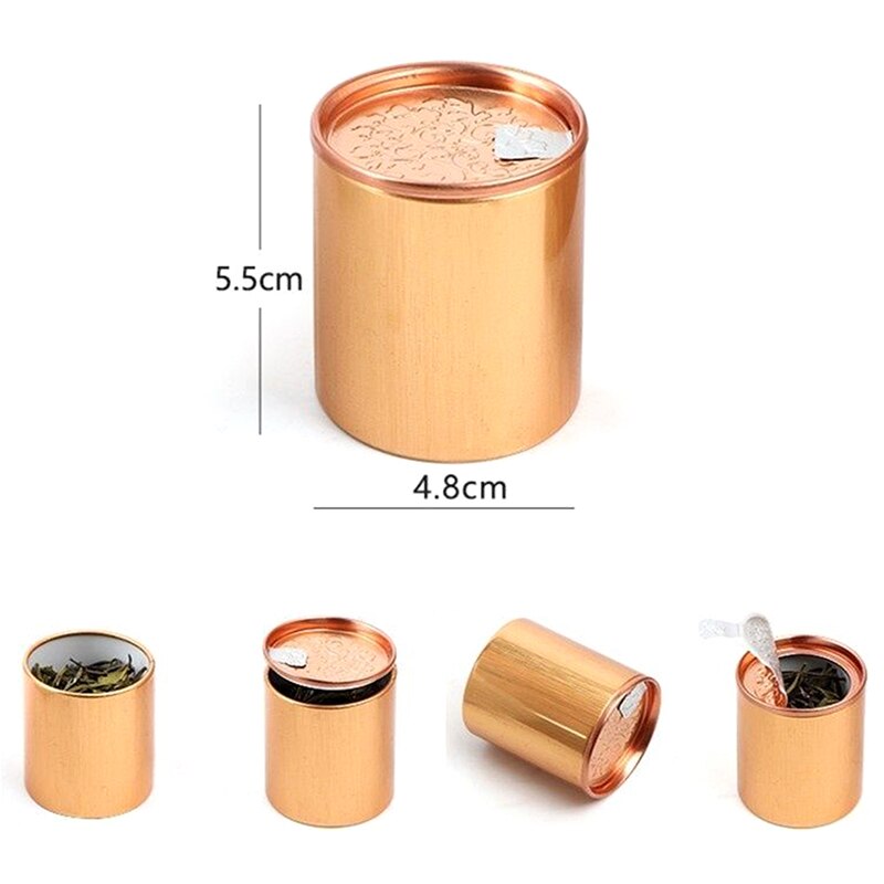 Round Paper Container Disposable Tea Packaging Tube Candy Jar Food Cylinder Brand