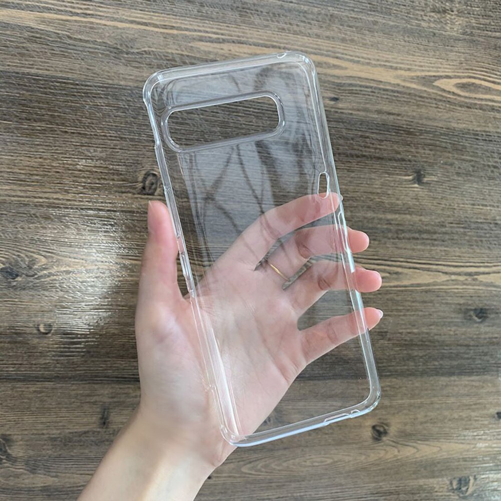 Funda de teléfono transparente de para ASUS Rog 3 ZS661KS, protector de cámara de TPU suave transparente, funda trasera Rog3 Phone3