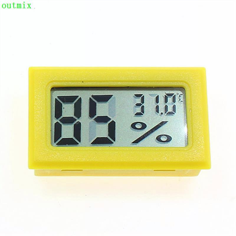 Mini Digital LCD Convenient Temperature Sensor Humidity Meter Indoor Hygrometer Portable Gauge Sensor Fridge Thermometer: 8