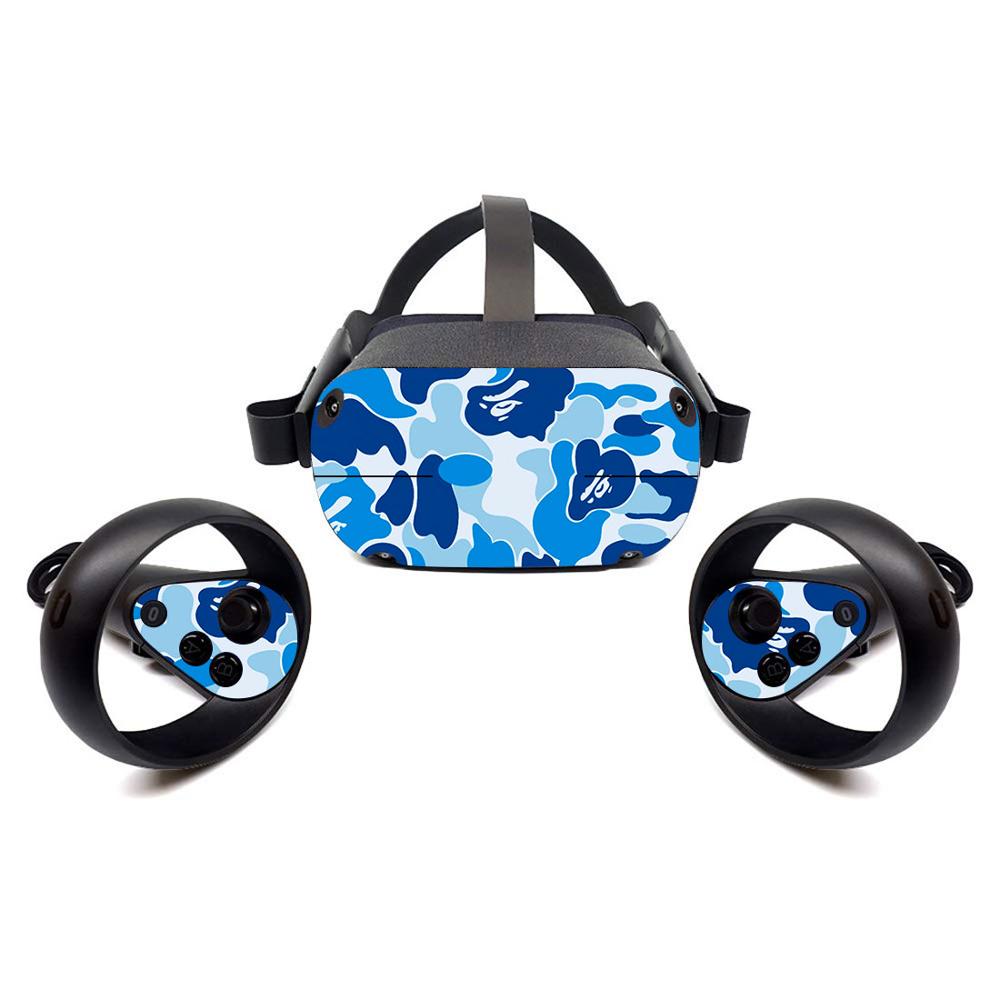 Cool Camouflage Camo Vinyl decal Skin Sticker for Oculus Quest VR glasses