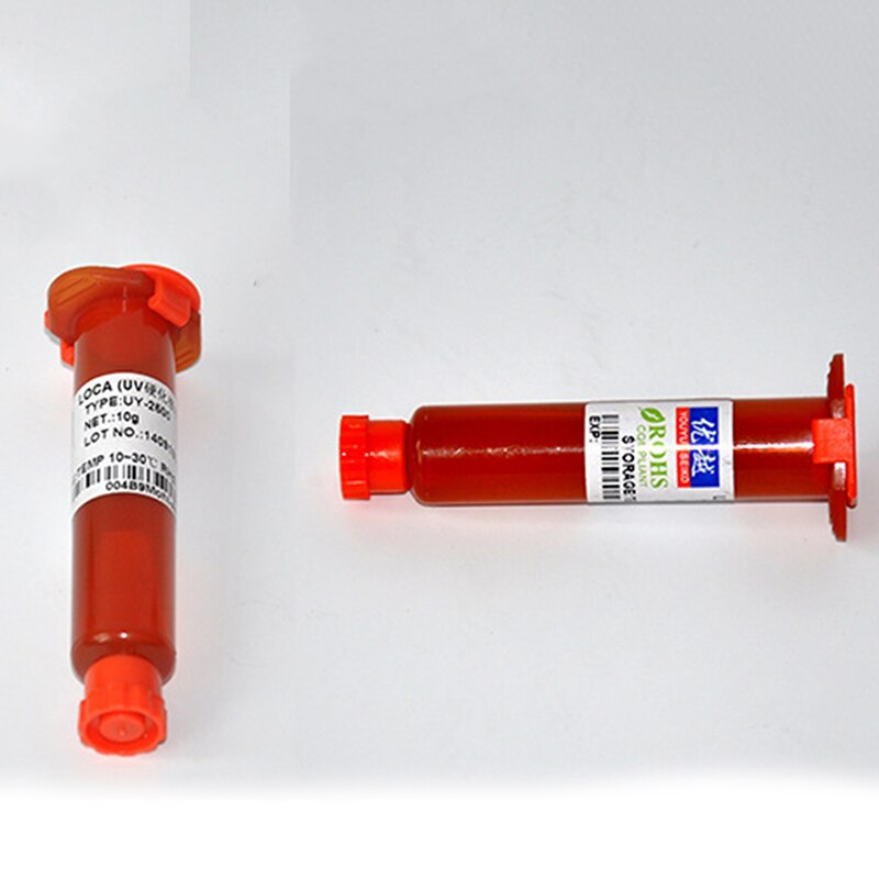 10ML UV LOCA Adhesive Glue Liquid Optical Clear Repair Replacement For Touch screen For iPhone Cell Phone