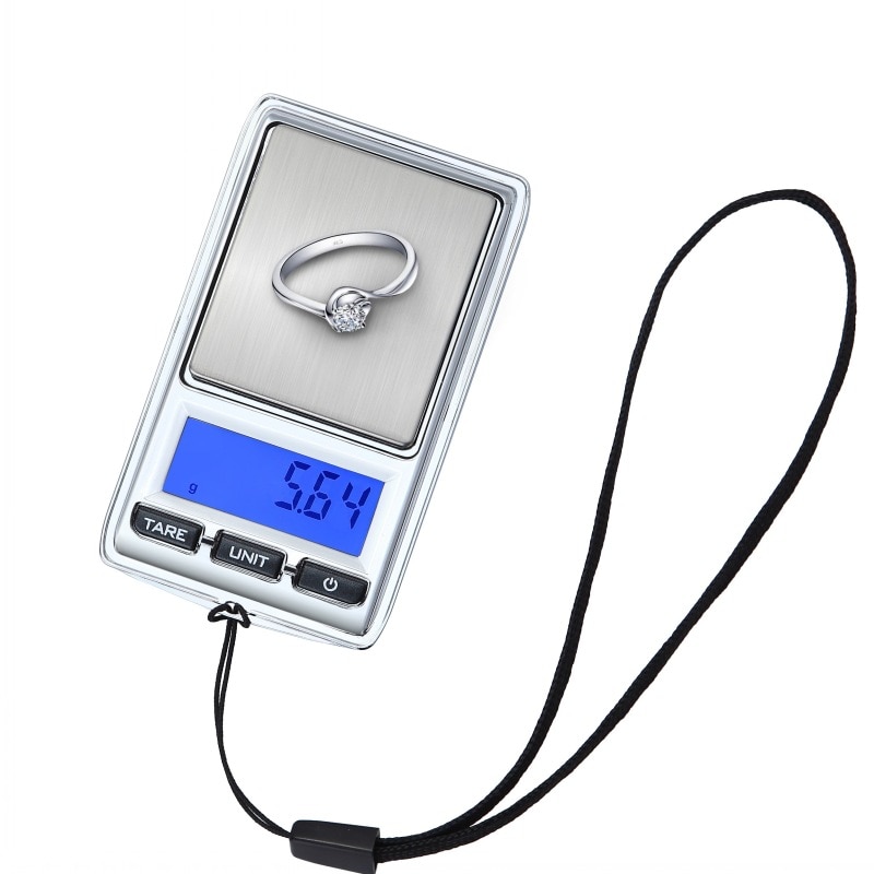 Draagbare Pocket digitale Weegschaal Precisie 200g 0.01g Mini Elektronische Diamanten Sieraden Weegschalen Nauwkeurige Gewicht Balance