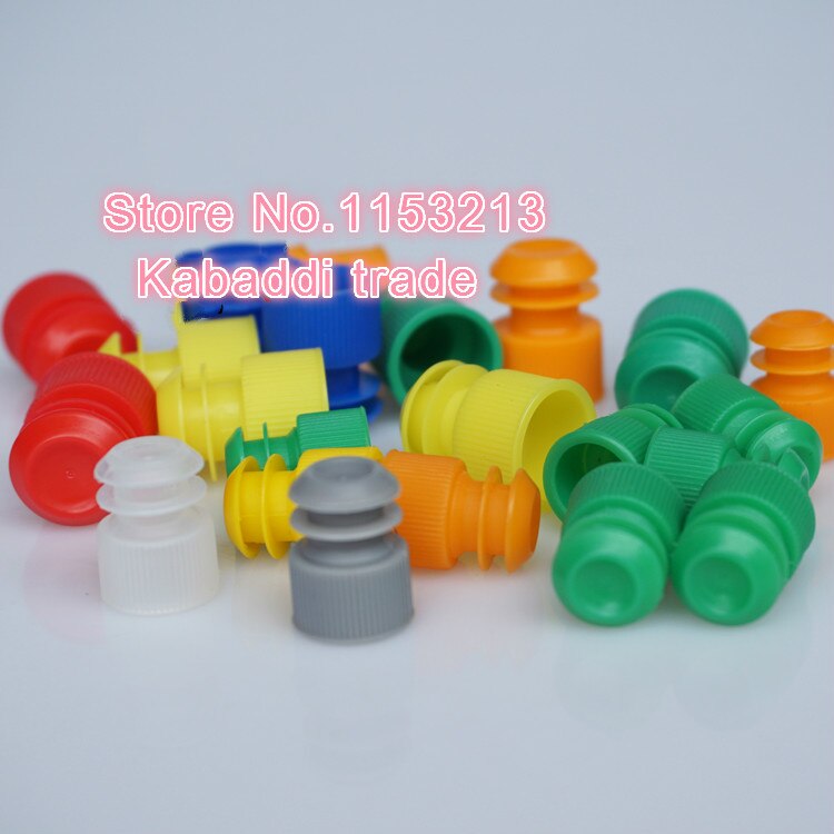 100 unids/lote 12*75mm duro de tubo de plástico de 5ml de poliestireno de tubo de ensayo de alta transparencia tubo de prueba PS con tapón