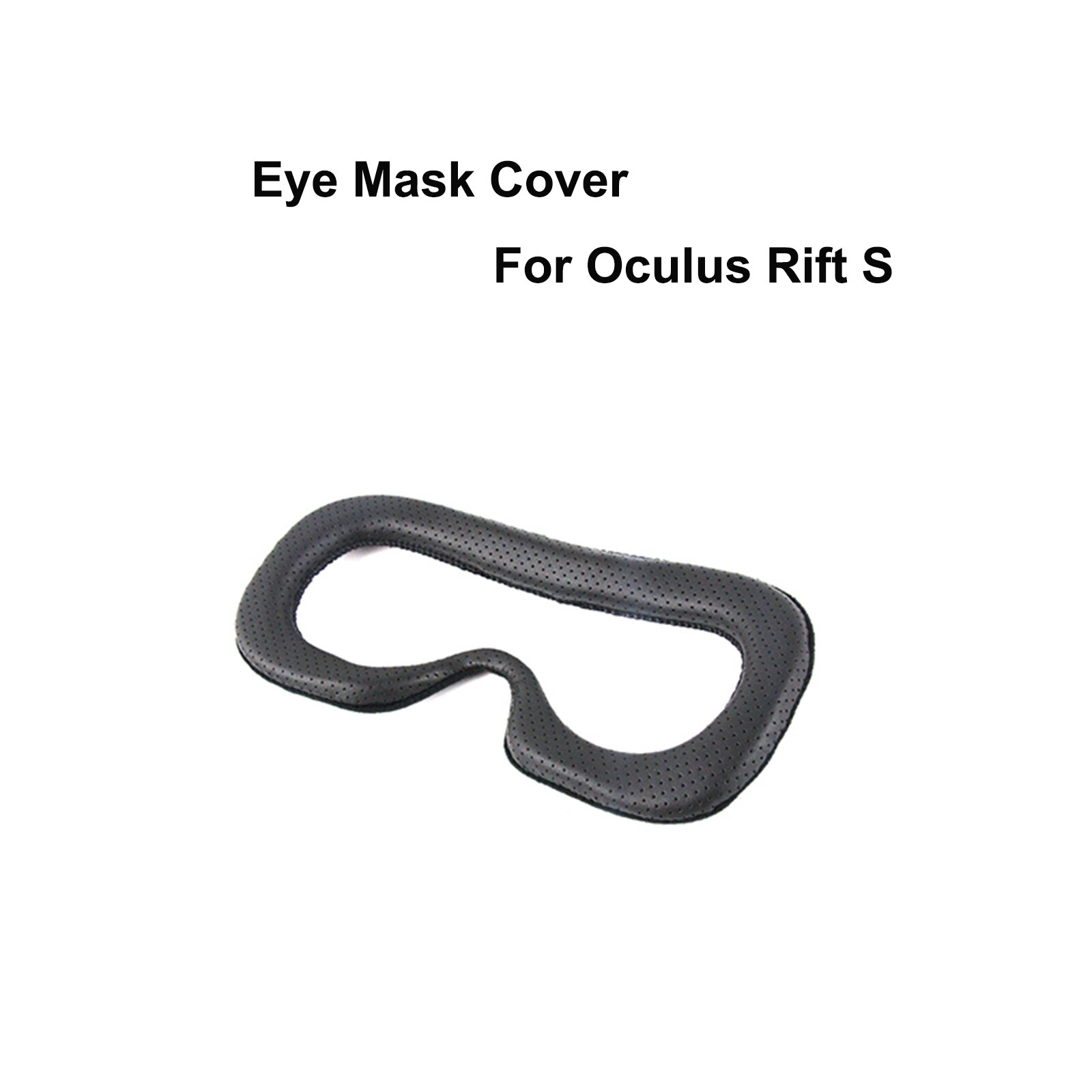 Eye Mask Cover Voor Oculus Rift S Vr Bril Headset Lederen Kussen Gezicht Pads Licht Lekken-Proof Pad Vervanging accessoires