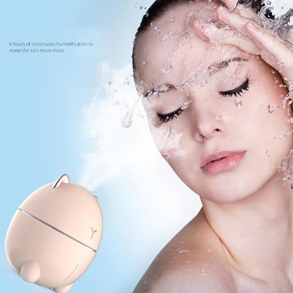 Haushalt USB Luftbefeuchter Kleine Bär Luftbefeuchter Nebel Reiniger Diffusor Luftbefeuchter Luft Aroma D5M4