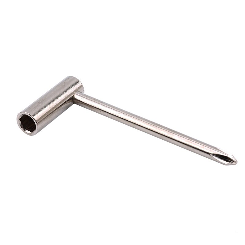 7mm truss stangnøgle metal sølv værktøj justerbar til legetøj musikinstrument tilbehør legetøj tilbehør: Sølv