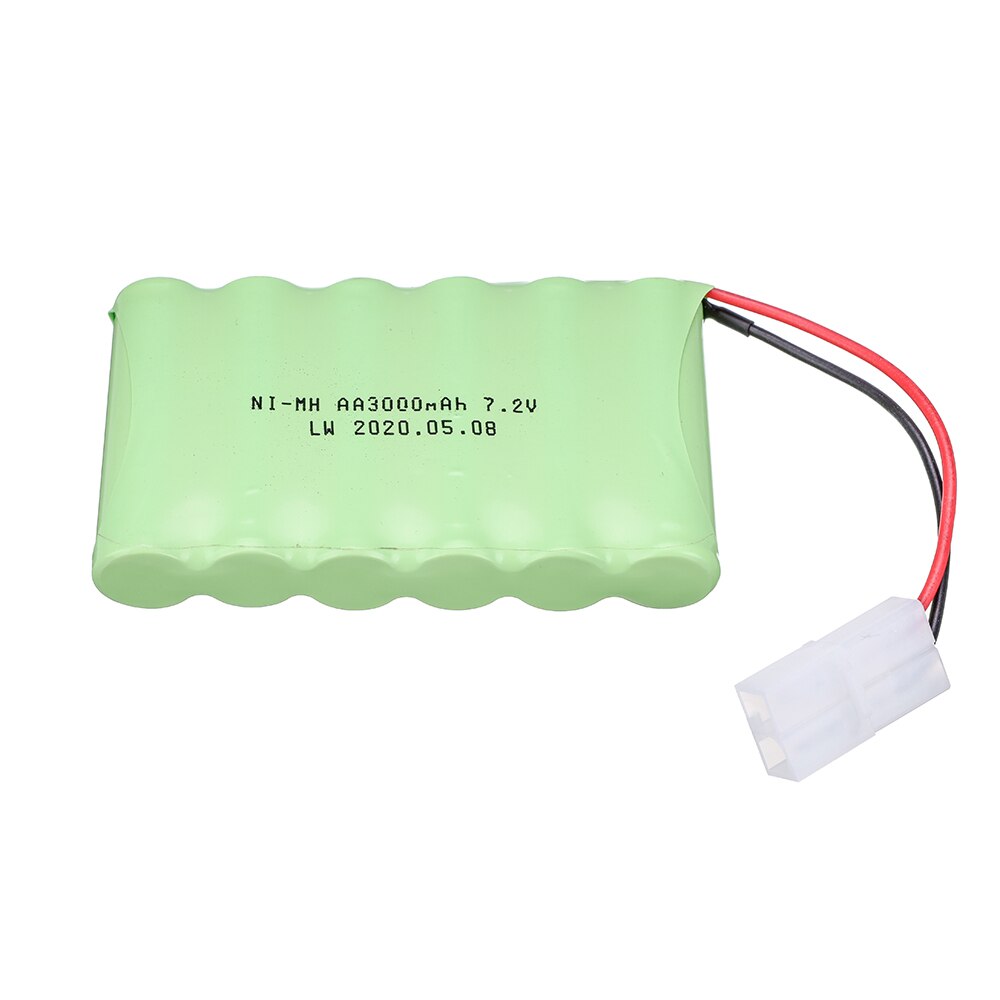 7.2v AA 3000mah 2800mah rechargeable battery for Remote control electric toy boat 7.2 v 2400 mah aa nimh battery 1Pcs