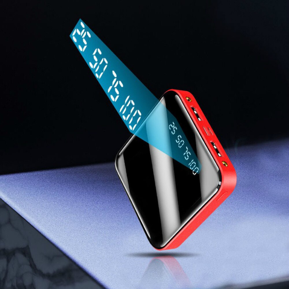 30000mAh Mini Power Bank Portable Charger 30000 mAh Powerbank LED Display For iPhone X XS Xiaomi Mi 9 External Battery Poverbank