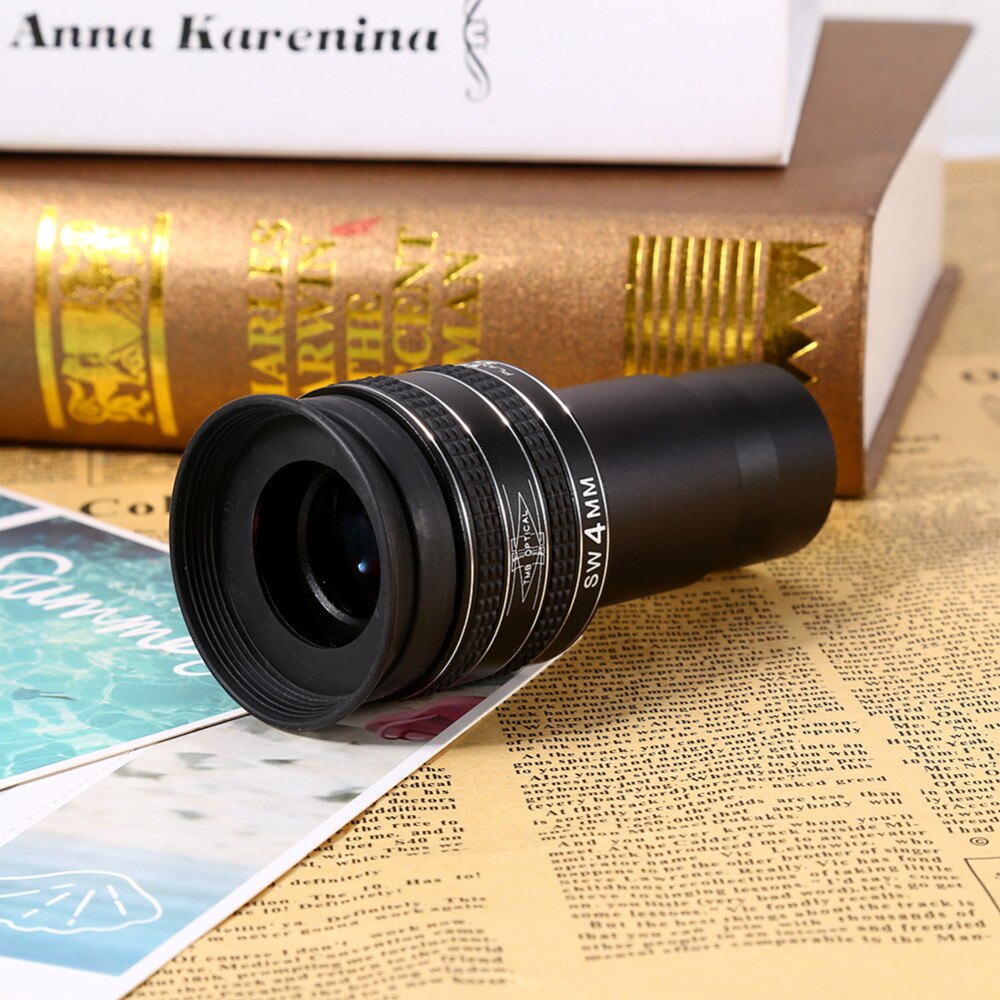1.25inch SWA 4mm 58° Planetary Eyepiece for Astronomical Telescope Eyepiece for Planetary Observation with with lens caps