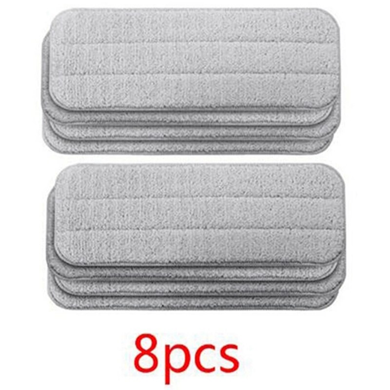 ! Recambio de trapos de tela para mopa Xiaomi Mijia Deerma, cabezal de paño de limpieza giratorio 360, carbón de madera F, 8 unidades