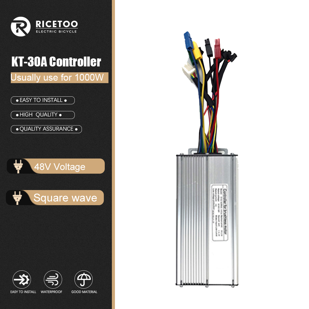 250w-3000w sähköpyörän ohjainta  kt 15a-50a siniaalto-kanttiaalto-ohjainta harjattoman moottorin polkupyörän lisävarusteita: Kulta-