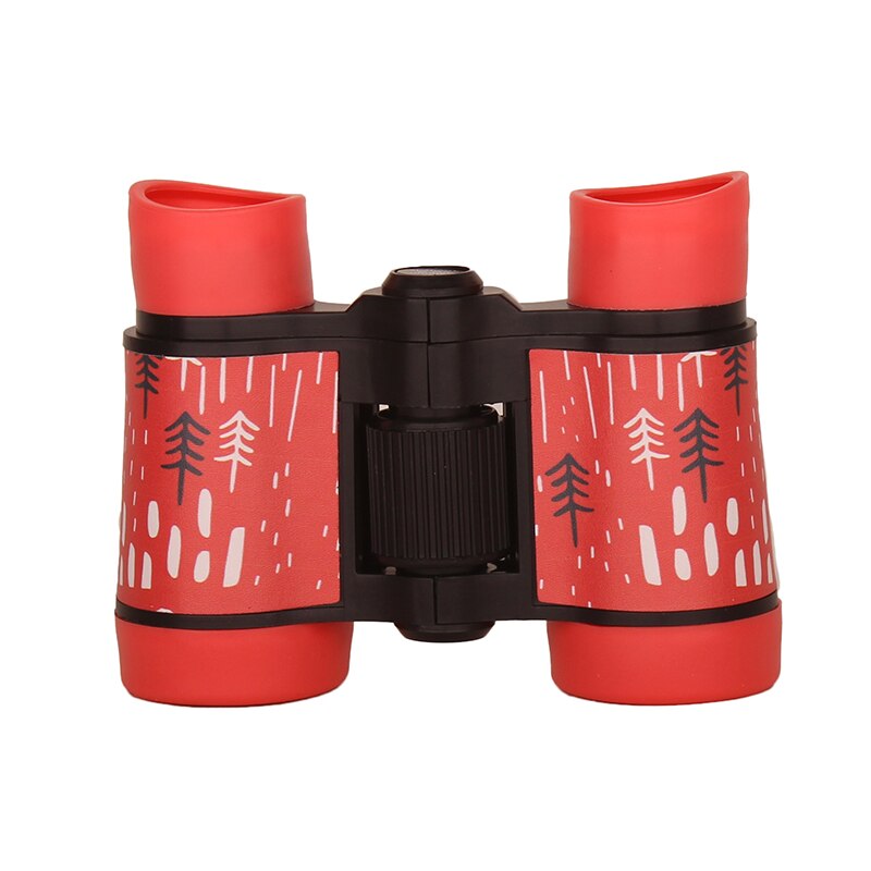 4x30 Binocolo Colorato Telescopio Fisso Zoom Anti-skid Regolabile In Gomma Giocattolo Per Bambini All'aperto Bird Watching Telescopio di Viaggio regali: N