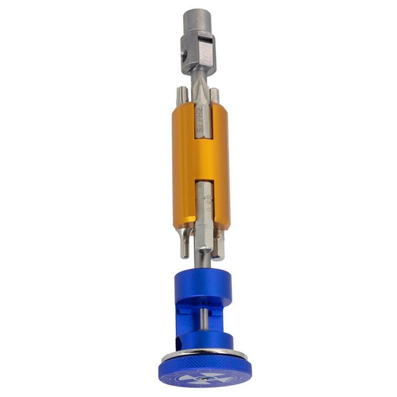 Bicycle Invisible Chain Cutter Repair Tool Set Multi Portable Kit Hexagon Screwdriver Crank T25 Wrench Chain Rivet Mountain: L2