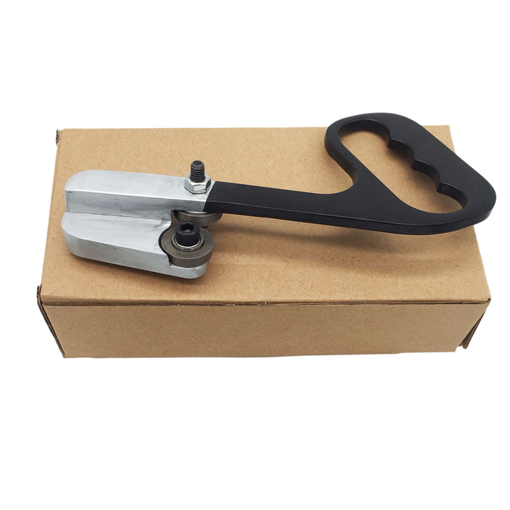 Cortador de láminas de metal de tracción manual rápida con mango antideslizante, máquina cortadora de sierra, herramienta