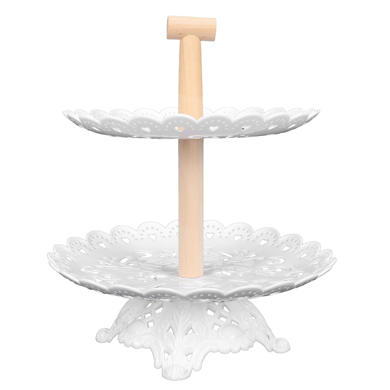 1 Set Multi-layer Wedding Cake Stand Plastic Cake Display Stand Multi-layer Stand