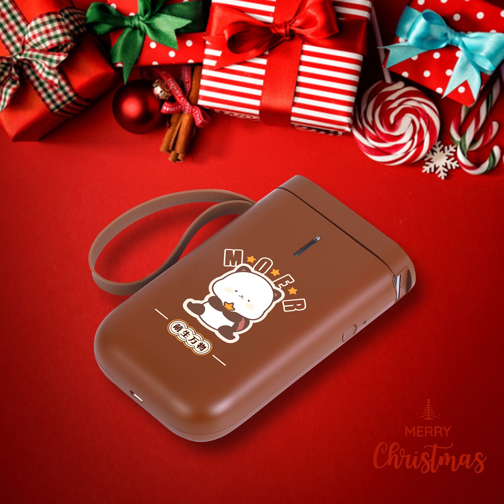 Limited Edition Draagbare Thermische Label Printer Handheld Naam Prijs Sticker Printer Pocket Size Bt Draadloze Verbinding Met App