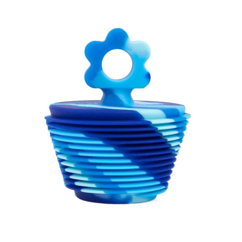 Universal- Silikon Abfluss Abdeckung Waschbecken Badewanne Bodenablauf Waschbecken Abdeckung Ablauf Stecker für Badezimmer: Lila