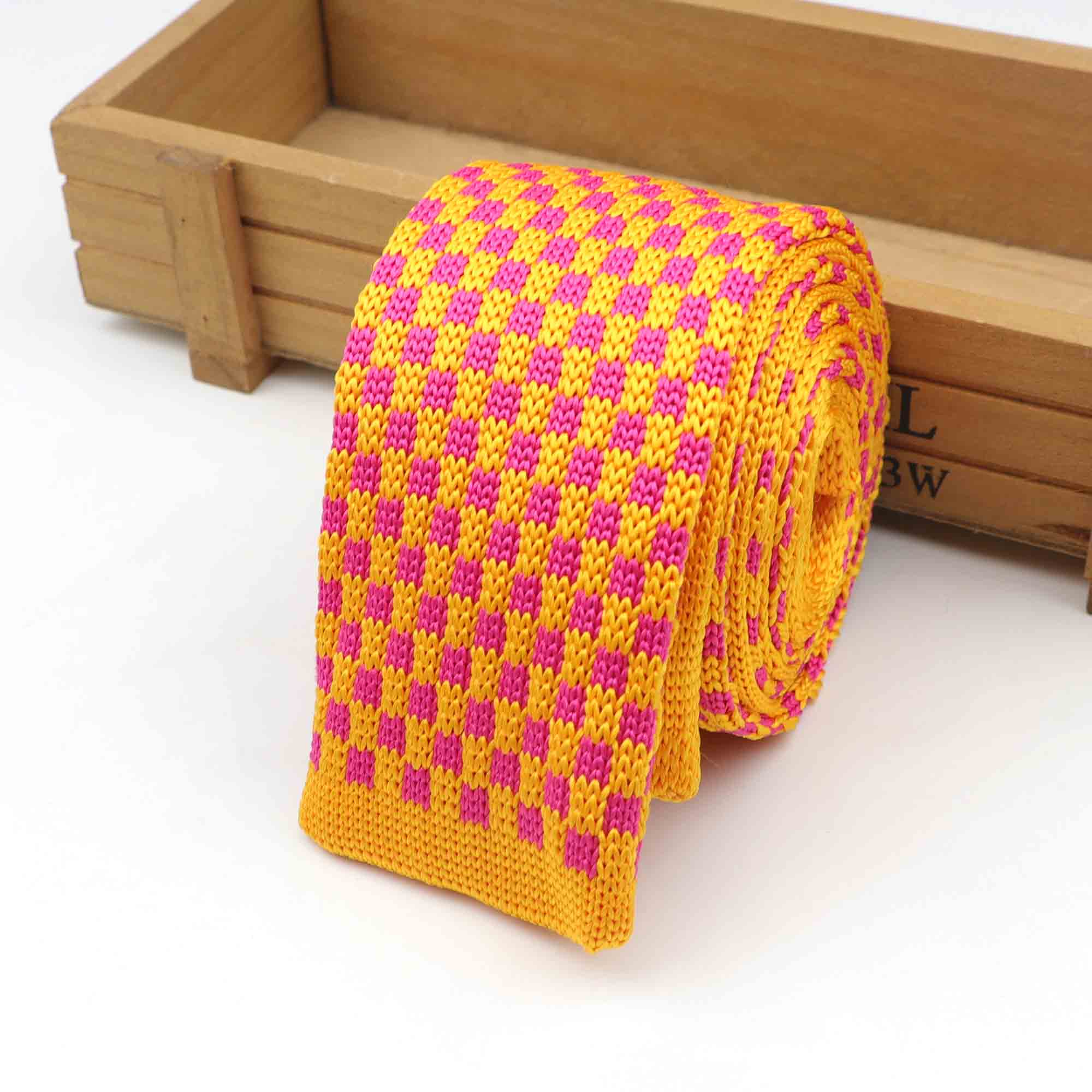 Mannen Kleurrijke Tie Knit Gebreide Ties Stropdas Kleur Smalle Slim Skinny Woven Vlakte Cravate Smalle Stropdassen: 3