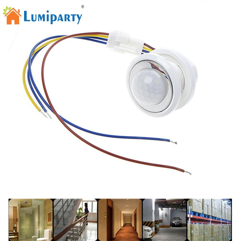 40 Mm Led Pir Detector Infrarood Motion Sensor Switch Met Vertraging Verstelbare Licht Donker Voor Home Verlichting Led Lamp