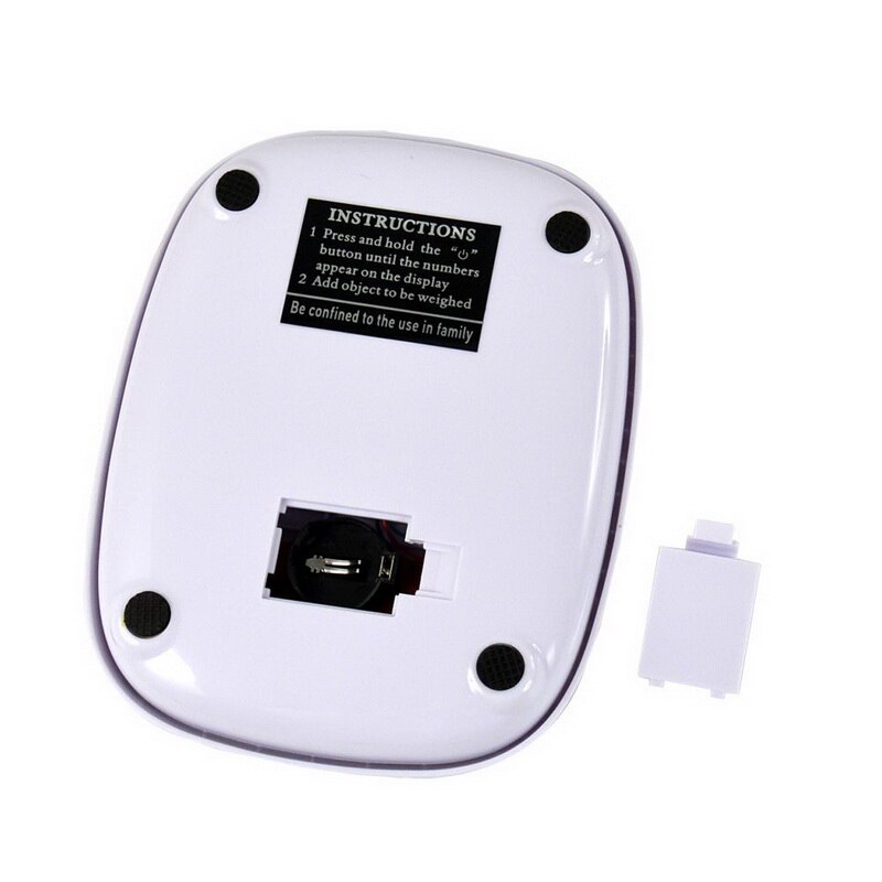Balanza Digital Premium de 7kg/1g 3kg balanza electrónica LED retroiluminada pantalla Digital Balanza de alimentos 0,1g Oval