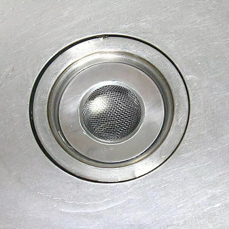 Rustfritt stål mesh vanntank filter mesh avløp anti-støpsel nett til badekar filter filter tank kjøkken restskjerm