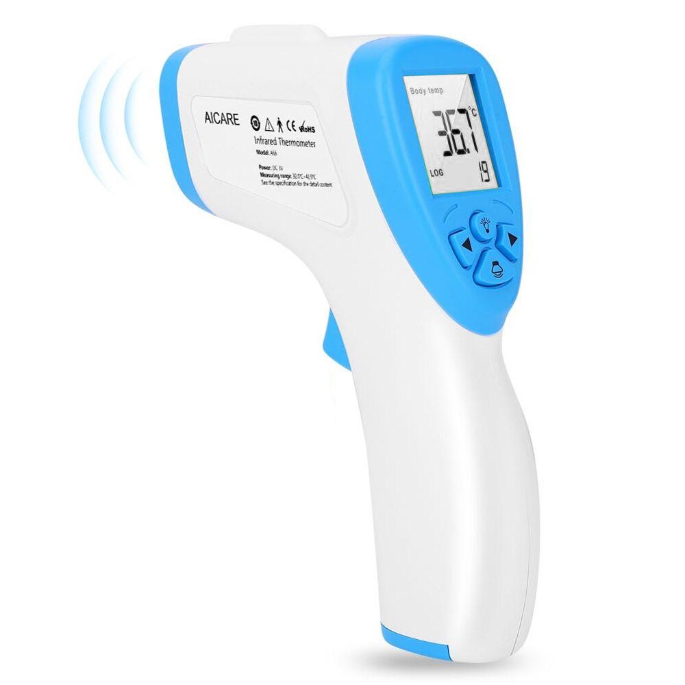 Infrarood Thermometer Digitale Thermometer Draagbare Menselijk Baby Gebruik Koorts Meting Temperatuur Meten Met Lcd Display