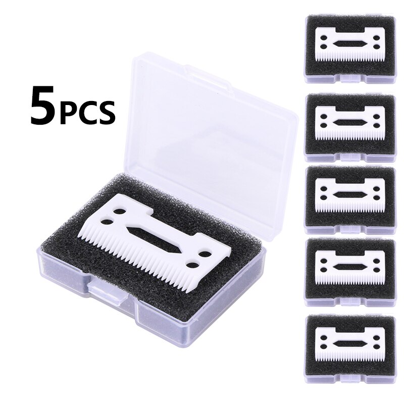 5pcs ceramic clipper blades Clipper ceramic Blade cutter,ceramic clipper replacement blades for Wahl Senior