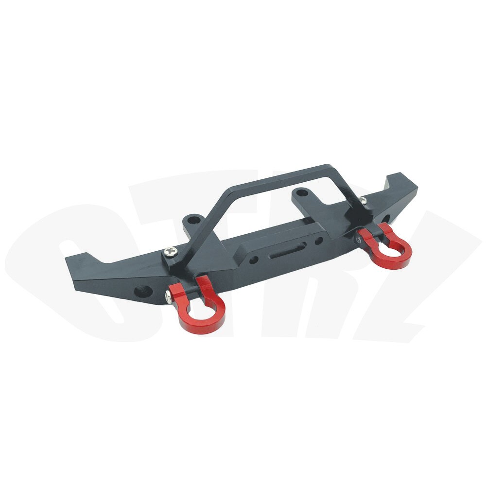 Metalen Voorbumper, geschikt Voor Wpl C14 C24 C24-1 1/16 Mn D90 D91 MN96 MN99 MN99s 1/12 Afstandsbediening Auto Upgrade Onderdelen: WPL Titanium