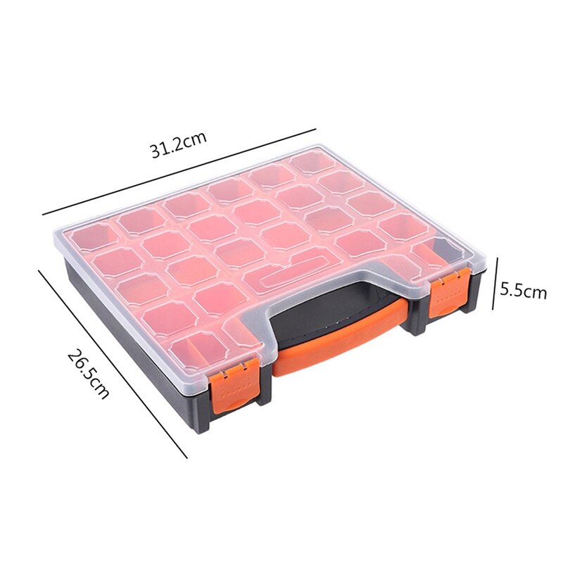 BF-312 Lastic Hardware Tool Storage Case Spanner Screw Parts Hardware Organizer Box