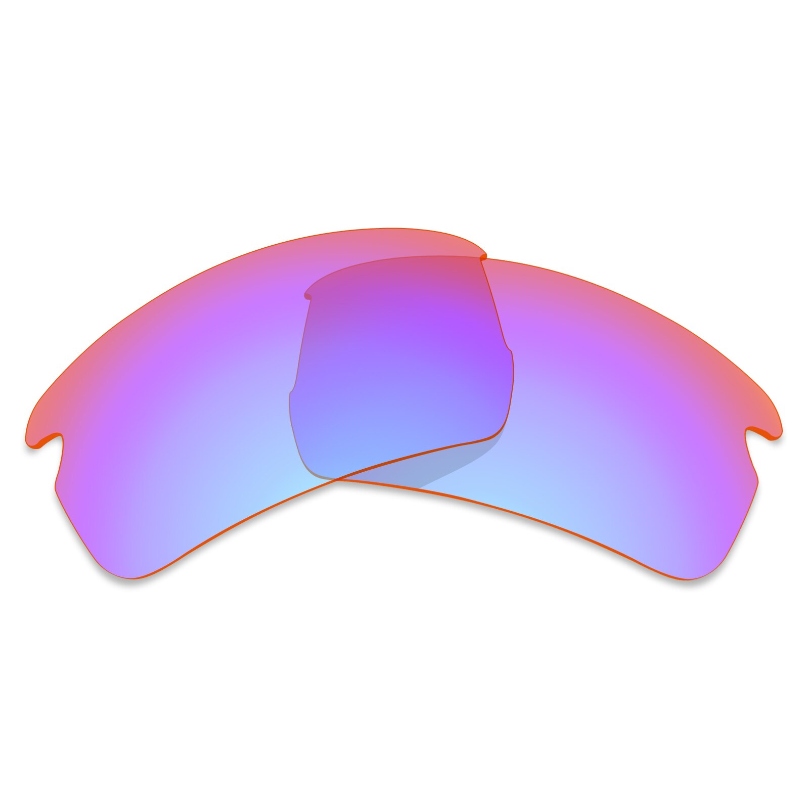 Mryok Polarized Replacement Lenses for-Oakley Flak 2.0 Asian Fit OO9271 Sunglasses Lenses(Lens Only) - Multiple Choices: Cobalt Rose