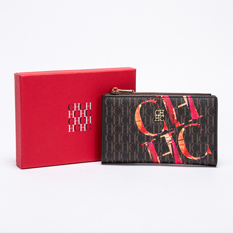 CH Cartoon Pattern Printed Wallet Tiny Portable Ladies Coin Purse Fashionable Suitable for Many Occasions Ladies Use: MULTI