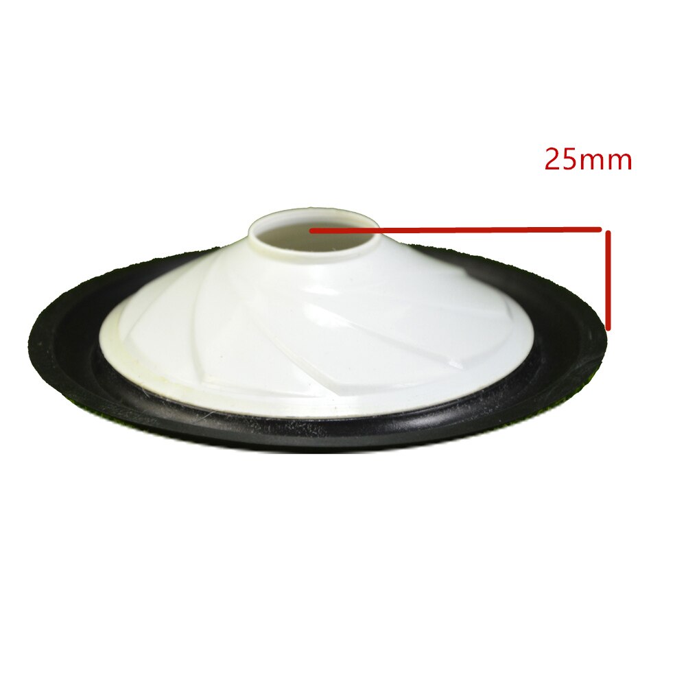 4 inch Loudspeaker Woofer PP Cone ( 90mm*90mm*75mm*19mm) 25mm Height With Rubber Edge Speaker PP Cone