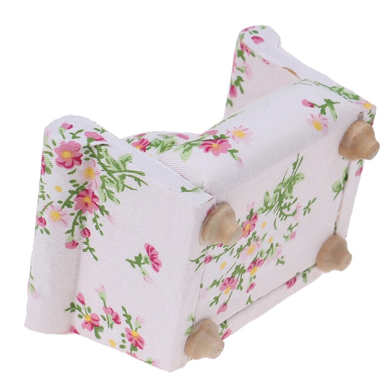 1Pc 1/12 Dollhouse Miniature Divano Mobili Casa di Bambola Soggiorno Accessorie Per I Bambini Scherza il Regalo di Simulazione Dollhouse Divano