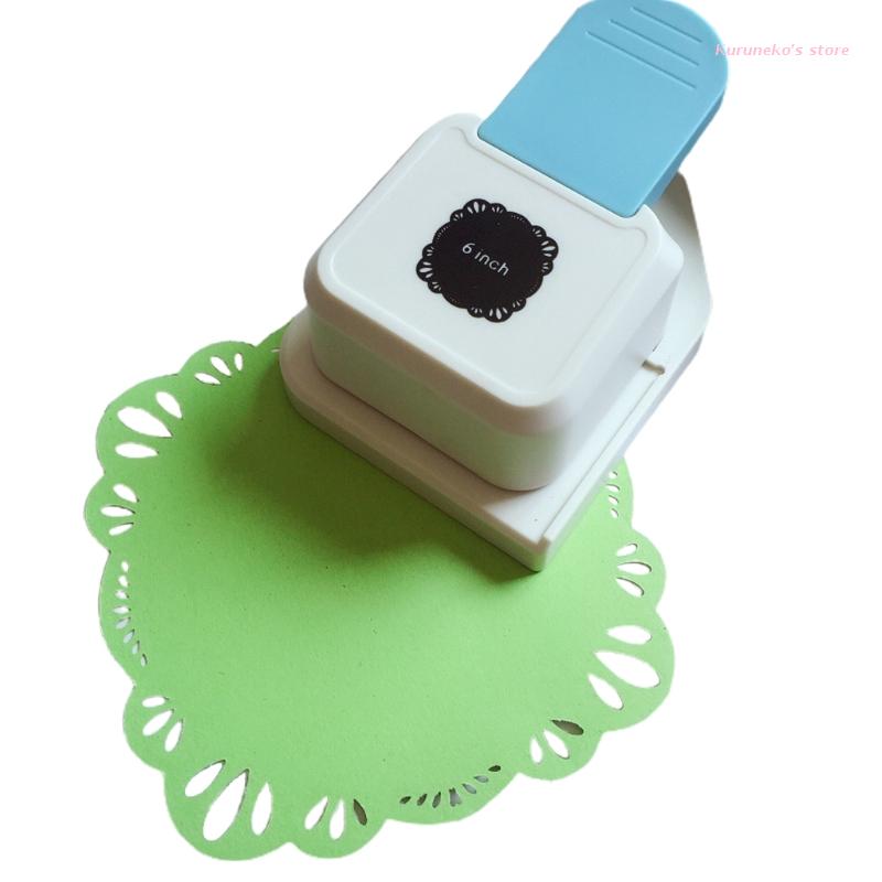 Lastest Small Lace Puncher Scrapbooking Paper Embossing Machine Handheld Making Hole Machine for Children Boys Girls: 04