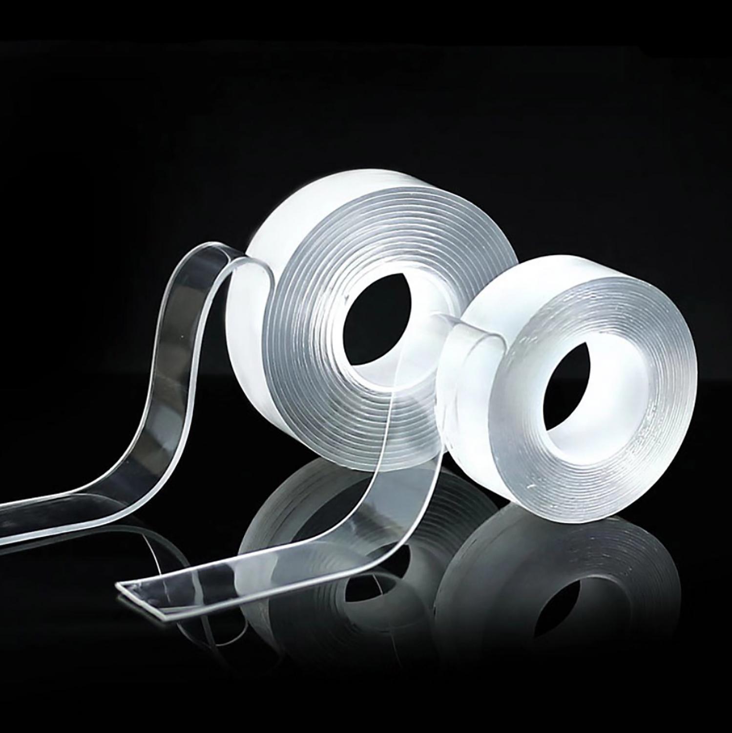 5M Office Removable nano magic tape Home reusable double sided adhesive washable Traceless Nano Magic Cleanable Glue Gadget