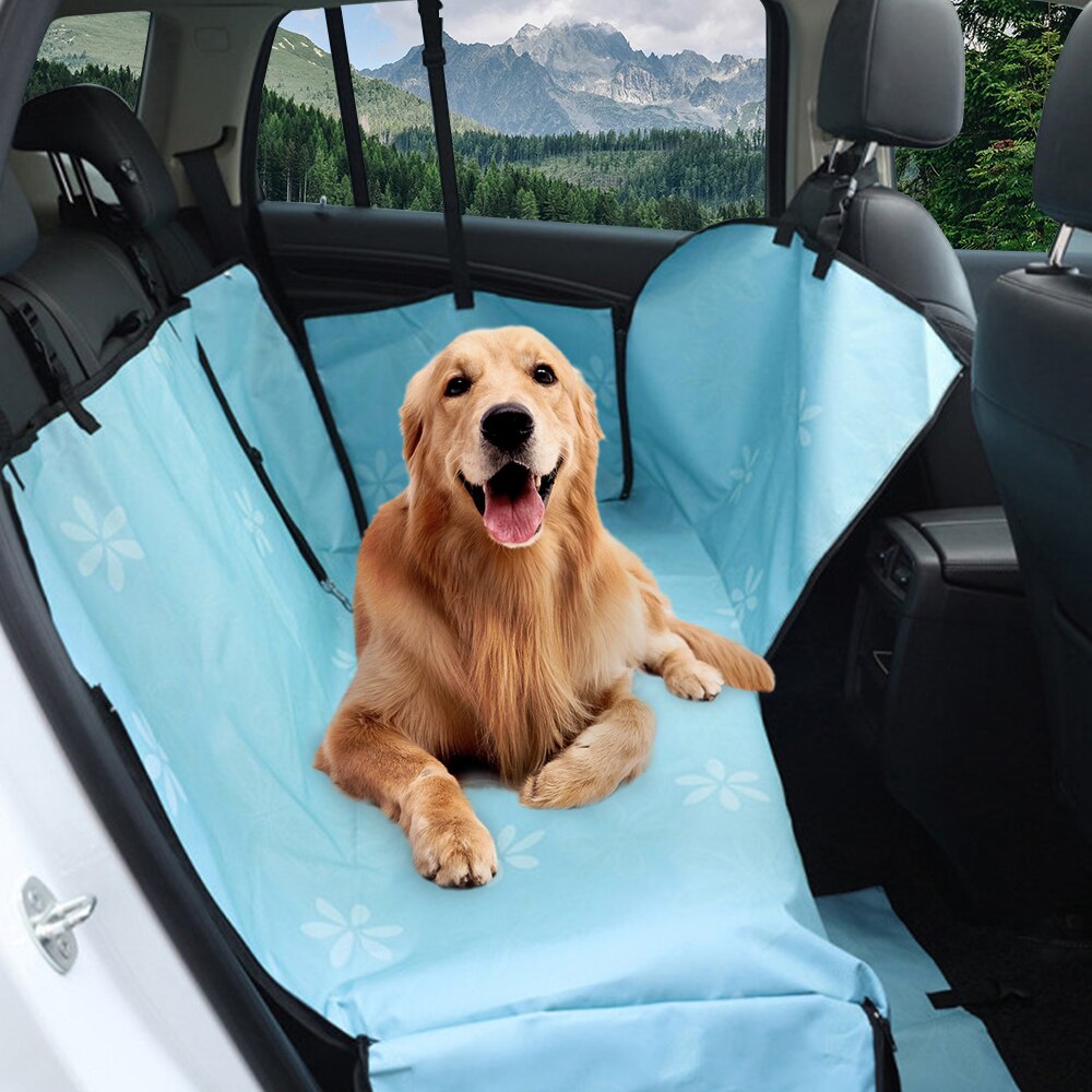 Protector para asiento de coche para perros, tela Oxford para viaje, portador de perro, funda de asiento de Banco de coche, impermeable, alfombrilla de hamaca para mascotas, cojín