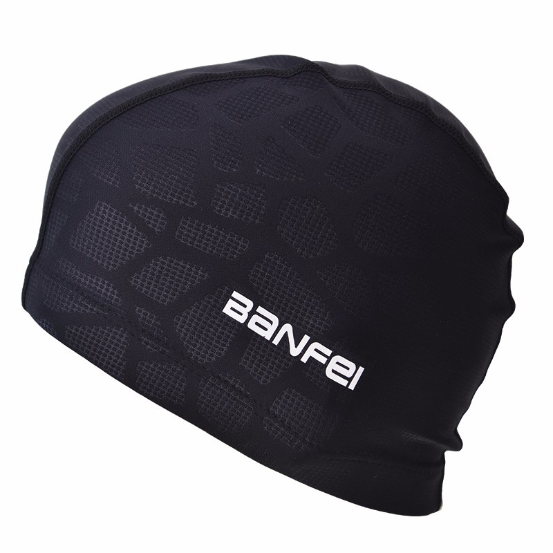 Mænds badehætter ren farve svømmehat pool wear beskytte ører holdbarhed mænd badehætte badehætter til mænd