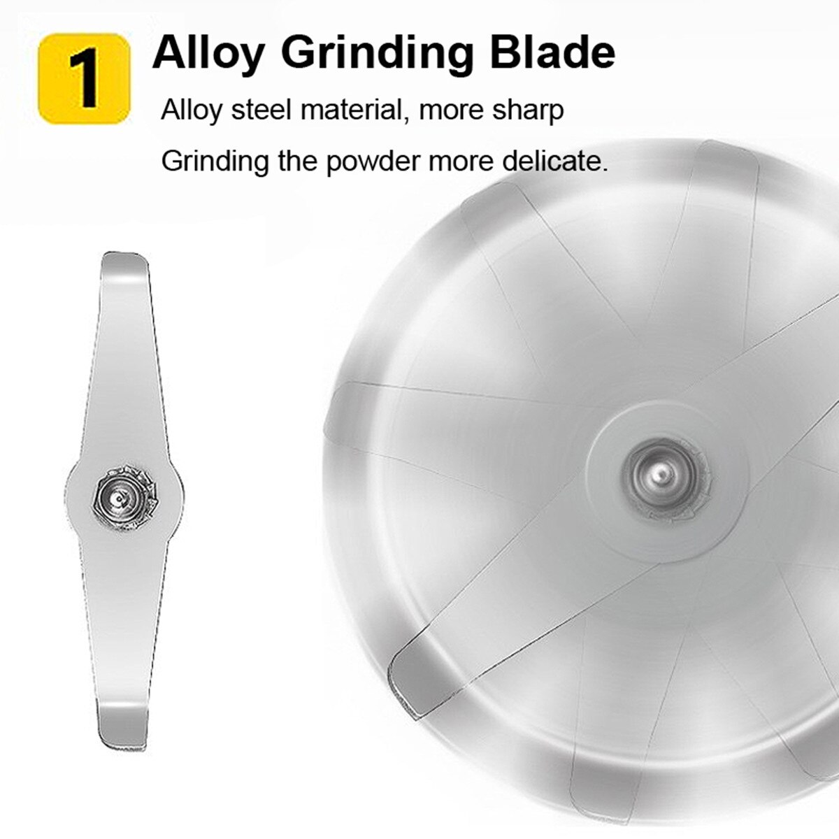 200W Household Coffee Machine Semiautomatic Coffee Maker Salt Pepper Nuts Electric Coffee Grinder Kitchen Appliances