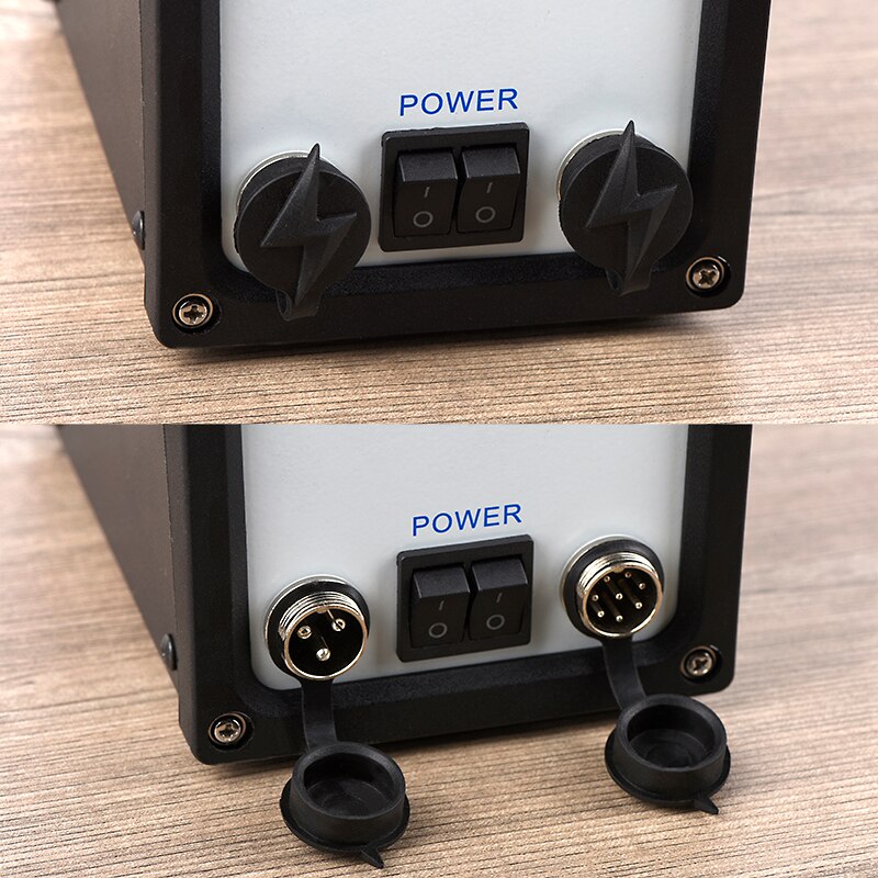 2 IN 1 Soldering station Digital Display 750W air SMD BGA Welding Rework station Adjustable temperature solder repair tools