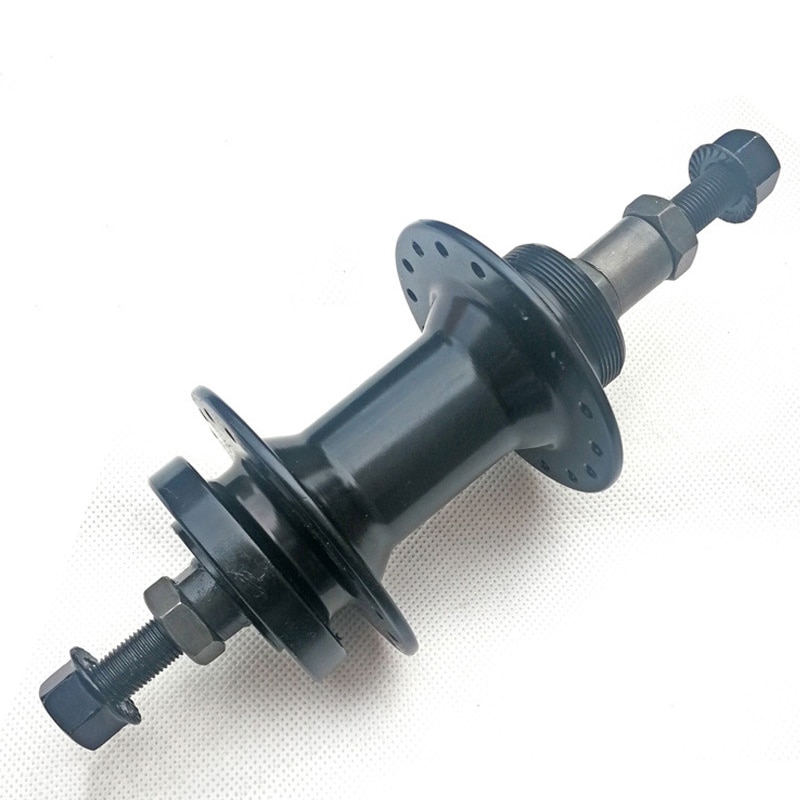 100/135Mm 32 Gaten Fiets Hub Spiesjes Quick Release Fiets Voor & Achter Hub Rem Lager Vervanging: Rear