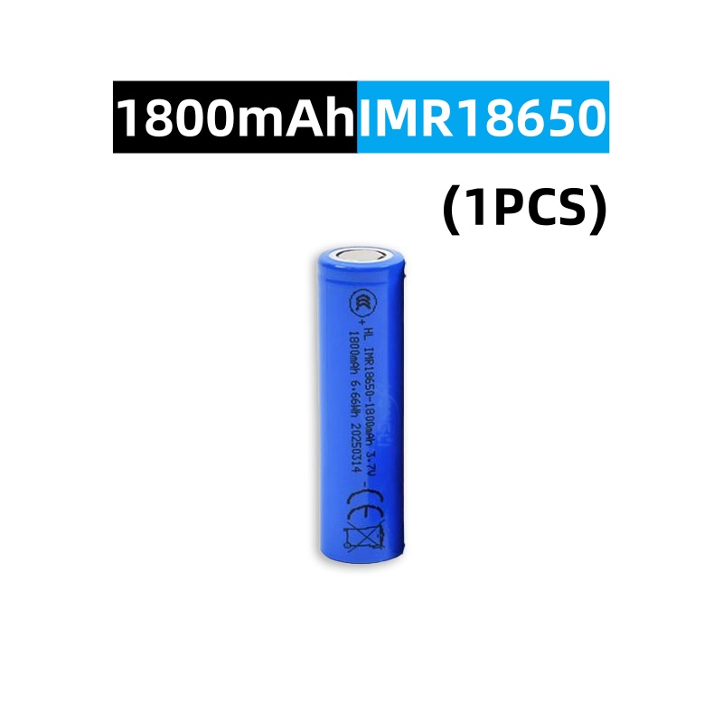 18650 Battery 3.7V 1800mAh Li-ion Rechargeable Battery is suitable for toys, flashlights, tool batteries, etc.: PURPLE